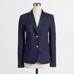 J. Crew Navy Keating Blazer Size 0 NWT